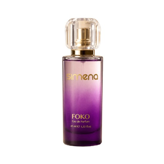 FOKO Simena Kadın Eau de Parfum 45 ml mor parfüm şişesi
